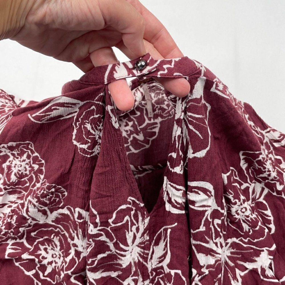 Free People Tree Swing Floral Print Tunic Mini Dress - Picture 4 of 7